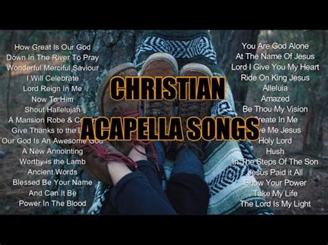 This is a <b>list of Christian worship music artists</b> or bands. . Christian acapella songs free download